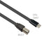 STUPDOLERI (OTGCMST-BMST, 30CM) USB B to USB C Printer Cable, Nylon Braided, USB C MIDI Cable Compatible for MacBook