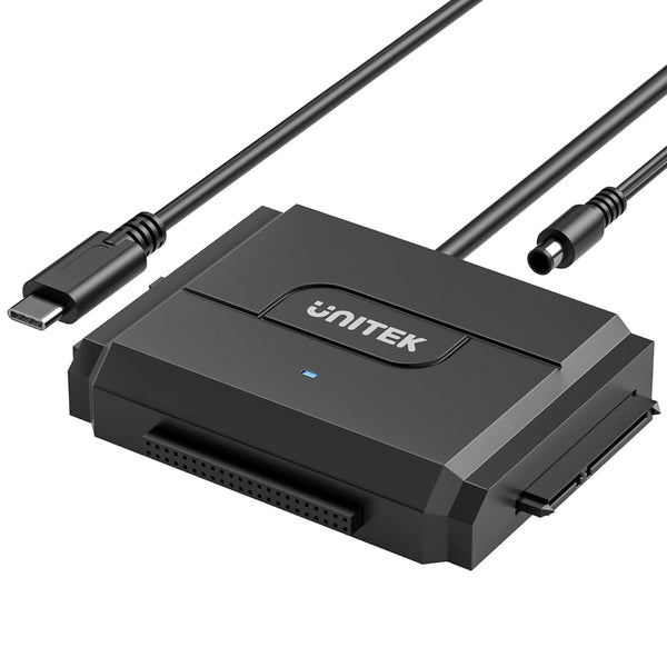 Unitek IDE/SATA to USB C 3.0 Adapter, Universal Converter for 2.5"/3.5" Inch IDE and SATA External HDD/SSD