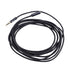 Healifty Cord Microphone Headphone Mic 3.5mm 3 Meter Male-to-Female Headphone Extension Line Stereo Audio Cable for Speaker Cellphone Computer (Black) Headphones Microphone Cable Extension Headset
