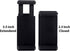 Acuvar More(2 Pack) Universal Cell Phone Tripod Mount Adapter, Phone Holder Clip Connector Head Used for Monopod Selfie