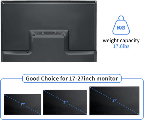 Pholiten VESA Mount Bracket Adapter, Monitor Arm Mounting Kit for Screen 13 to 27 inch, 75mm or 100mm VESA