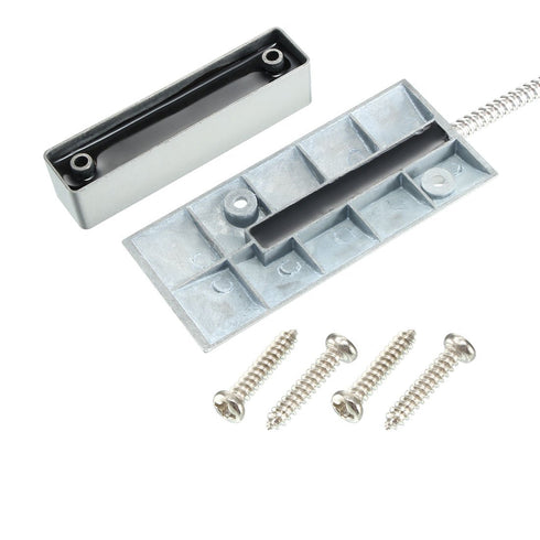 uxcell OC60 Rolling Door Contact Magnetic Reed Switch Alarm with 2 Wires for N.O. Applications