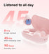 King Lucky i21 Open Ear Clip On Earbuds, Wireless Bluetooth Ear Clip Headphones with Mic, Noise Cancelling, Waterproof