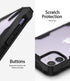 Ringke Fusion-X Compatible iPhone 11 Case, Edge Protection Design, Scrape Resistant Case Cover, Black