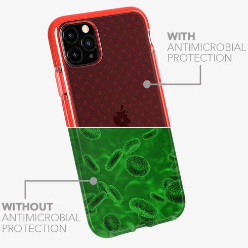 tech21 Evo Check Phone Case for Apple iPhone 11 Pro, 12 ft. Drop Protection, Coral