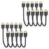 Short HDMI Cable 1FT 10-Pack, 4K HDMI to HDMI Cable 1FT Multi-pack,Slim
