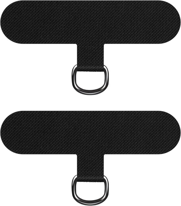 SHANSHUI Phone Tether Pad, 2 Pack Tether Tab Patches for Phone Lanyard Compatible with iPhone & All Smartphones