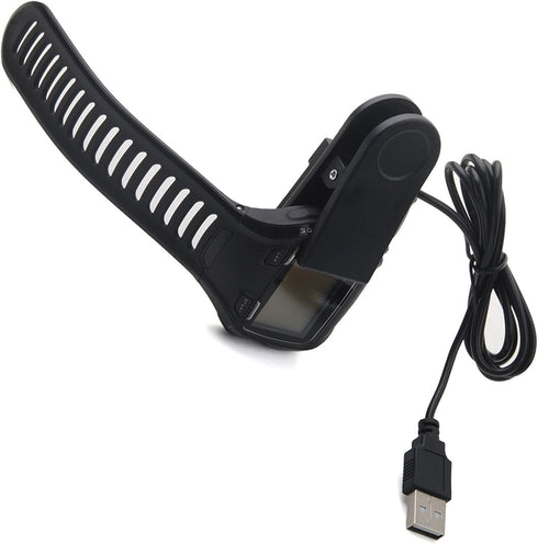 Garmin Forerunner Charger, Replacement USB Charging Clip Cable for Forerunner 405CX 405 910XT 310XT Smart Watch USB