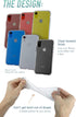 Smartish iPhone XR Clear Case - Nudist Frosted Clear - Slim Protective Shock Resistant Cover (Silk) - Nothin' to Hide