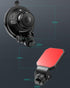 COOAU Car Dash Cam Mounting Bracket, Adjustable Suction Cup Mount for Dashboard Camera