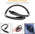 Foldable Bluetooth Headset, Beartwo Lightweight Retractable Headphones for Sports & Exercise, Noise Cancelling Stereo