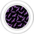 Retro Spooky Creepy Witch Bats Goth Black Purple, PopSockets PopGrip for MagSafe