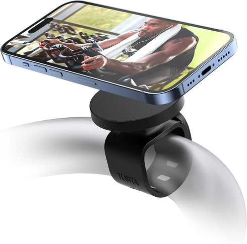 TUSITA Magnetic Phone Mount Compatible with Peloton - Compatible with MagSafe,iPhone Holder for