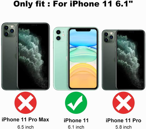 ZIYE Compatible with iPhone 11 Case Sunflower with Camera Lens Protective Cover for Women, Hard PC Back Anti Slip Grip