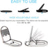 Cell Phone Stand 3Pack - Portable Foldable Desktop Holder, Adjustable Multi-Angle Cradle for iPad, iPhone