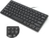 USB Wired Keyboard 78 Keys Mini – Portable Ultra Thin Computer Keyboard, Low Noise Waterproof Mechanical Keyboard for