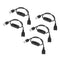 BORDSTRACT 5 Pcs Male to Female USB Extension Cable, 2 Pin 30cm/11.8in