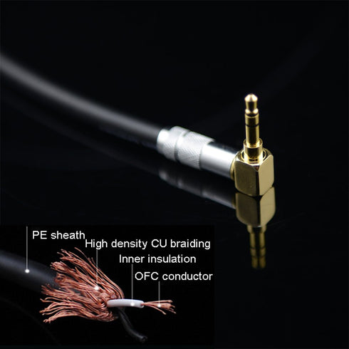 Primeda Audiophile Audio Cable, Stereo 3.5mm Male to 2 RCA Male Hi-Fi for MP3, CD Speakers, Home Theater (6 Feet)