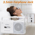 Gelielim Portable AM/FM Radio Stereo Cassette Player Boombox with Big Speaker and Earphone Jack, Battery Operated