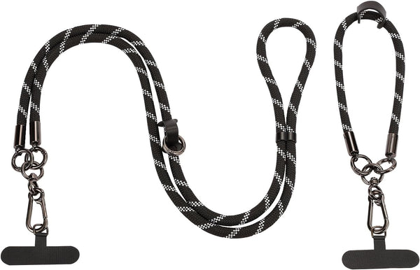 Universal Phone Lanyard 2 Pack, Wrist Strap for Camera Keychains and Phone Case Offices