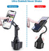 Miracase Universal Cup Phone Holder for Car, Rotatable & Adjustable Long Neck, Compatible with iPhone, Samsung & More