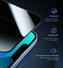 MAGIC JOHN Privacy Glass Screen Protector 2 Pack for iPhone 13/13 Pro/14, 6.1", Bubble-Free, Easy Install, Auto