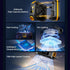 ALFOINE Magnetic Semiconductor Phone Cooler Fan with Temperature Display and Rechargeable Battery Mobile Phone Radiator