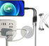 USB C Splitter, Dual USB C Headphone and Charger Adapter, 2-in-1 Type C Audio and PD 60W Fast Charging for USB C
