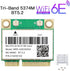 WiFi 6E Half Mini PCI-E Network Card, 802.11AX AC MPE-AXE3000H, 5400Mbps Wireless Card, BT5.2 for Windows 10/11 PC