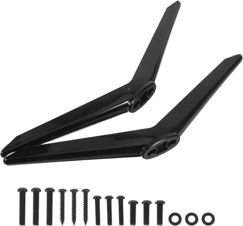 BESPORTBLE 1 Set TV Stand Legs: No Drill Smart TV Tabletop Base Support/Leg