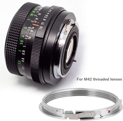 Adapter Ring, M42 PK Lens Mount Adapter for Pentax PK K Mount Adapter Ring for Focus M42-PK
