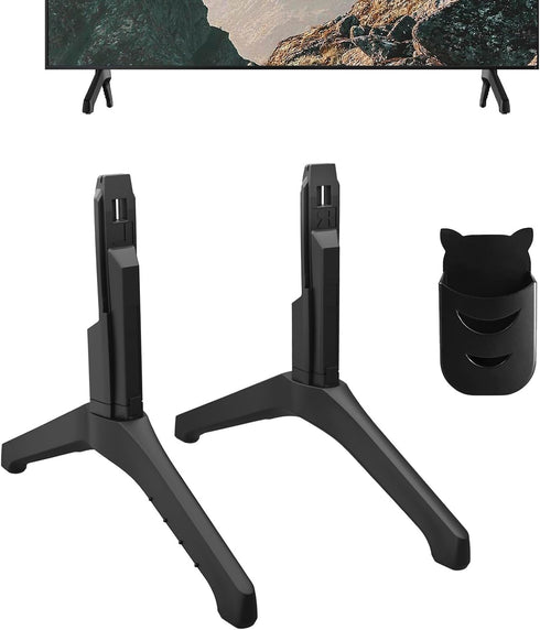 Varghesyla TV Base Stand for Samsung TV Legs Replacement Only for UN50TU7000FXZA UN55TU7000FXZA