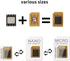PinQiongZhe 2pcs ESIM to Nano SIM Card Holder ESIM Card Adapter Solder Plate Recovery Physical Card Plate Make Your Own