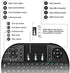 Wireless Mini Keyboard Remote Control with Touchpad Mouse Combo, RGB Backlit for Android TV Box Smart TV