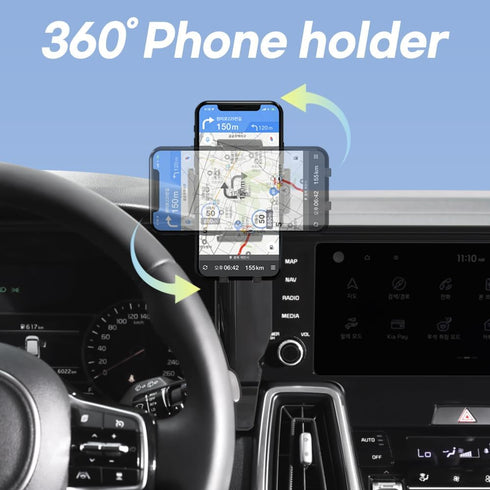 FICS Phone Holder for KIA Sorento 2023 - Customized Phone Mount Accessories for Sorento 2023