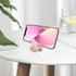 Seninda Funny Pig Phone Holder Pink Resin Cellphone Stand with Playful Upside-Down Design, Cute Animal Desk Accessory