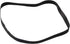 Lovermusic 20Pcs Flat Cassette Tape Machine DVD Drive Rubber Belt Replacement, Black