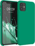 kwmobile Case Compatible with Apple iPhone 11, TPU Silicone Phone Cover with Soft Finish, Emerald Green