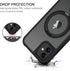 BENTOBEN Magnetic Case for iPhone 11, Black, Compatible with MagSafe, Rotatable Ring Holder Kickstand Design