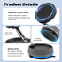 Xiaokeis 360 Foldable Vacuum Magnetic Car Phone Holder, Rotatable Suction Phone Mount, Strong Suction Cup Magnetic Car