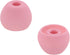 ALXCD Pink Eartips for BeatsX Earbuds, 8 Pairs S/M/L & Double Flange Soft Silicone Tips, Compatible with Beats by Dr.