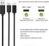Charger Fit for Kindle Fire Tablet with 5Ft Type-C and Micro USB Cable for Charging Fire HD 6/7/8/10/Fire Max 11/Fire