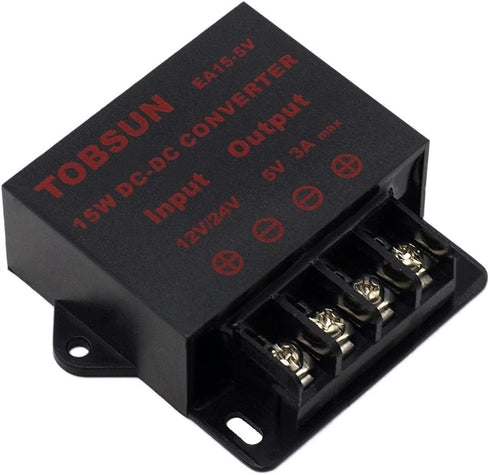 DC Converter Step Down Regulator, 5V Regulated Power Supplies Transformer (5V 3A 15W)