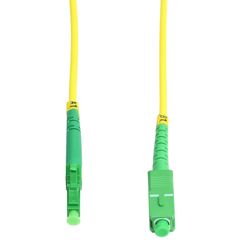 5M LC APC to SC APC Fiber Optic Patch Cable Single Mode Simplex Optical Patch Cord 9/125 m (16.4ft)