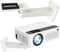 2-Be-Best Mini Projector Wall Mount Upgraded Angle Adjustable Projector Mount Length 7.9