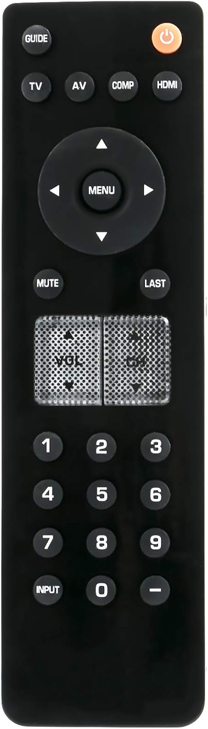 PERFASCIN VR2 Remote Control Compatible with Vizio VP422, VX240M, VECO320L, VL260M, VL320M, VL370M