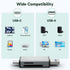 AKASO 3.0 SD Card Reader - USB Type C to Micro SD Card Adapter, Memory Card Reader for SD/Micro SD/SDHC/SDXC Card