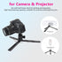 Adjustable Aluminum Mini Tripod Stand for DSLR Cameras, Zhiyun Weebill, DJI Ronin, Stabilizer Handle