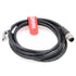 DRRI M12 Sensor Connector 5pin A Code Male Molded Industrial Shield Cable for Robots