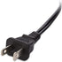 Omnihil 10 Feet AC Power Cord for VANKYO Leisure 3 LED Portable Projector, Compatible with Upgraded Version